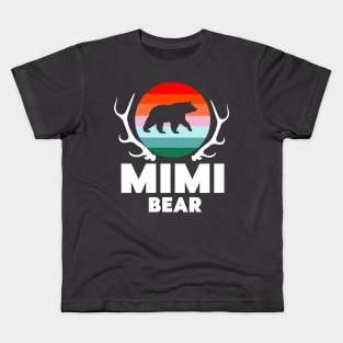 Mimi bear Mama Bear Mother Funny gift idea Kids T-Shirt